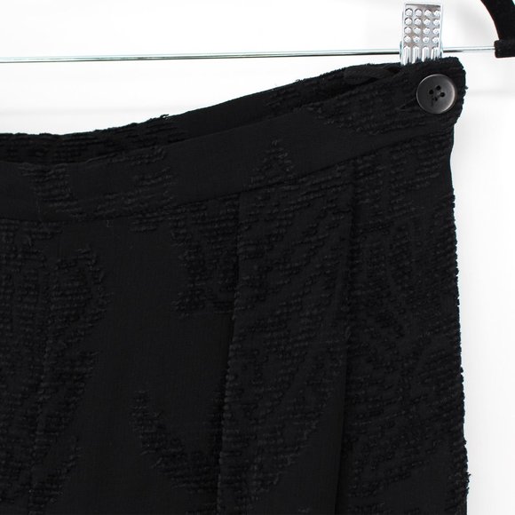 Giorgio Armani Floral Wide Leg Hight Rise Pants 44 - Picture 2 of 5